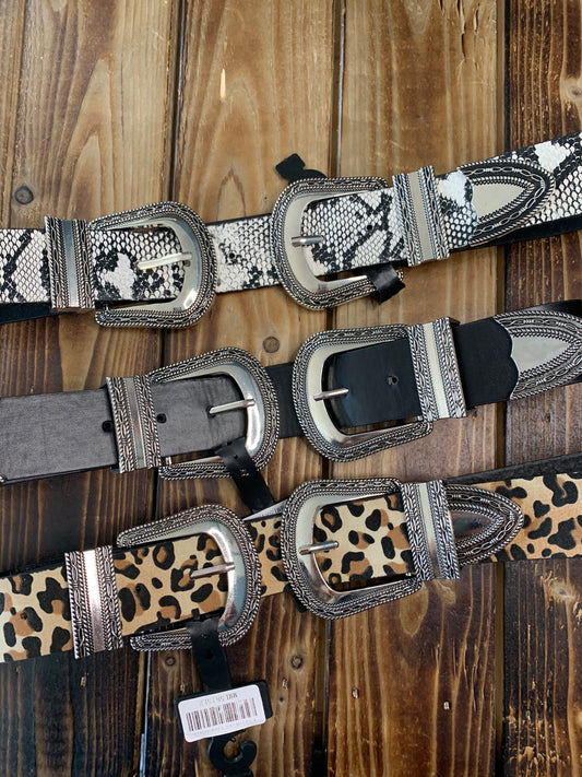 Double Buckle Belts